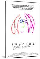 Imagine John Lennon-null-Mounted Poster