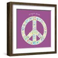 Imagine Peace-Erin Clark-Framed Art Print