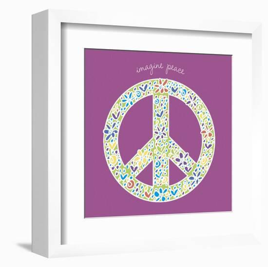 Imagine Peace-Erin Clark-Framed Art Print