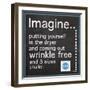 Imagine The Dryer-Lauren Gibbons-Framed Art Print