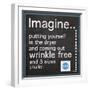 Imagine The Dryer-Lauren Gibbons-Framed Art Print