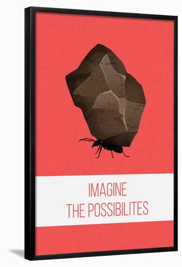 Imagine the Possibilities-null-Framed Poster