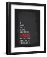 Imagine-Tenisha Proctor-Framed Art Print