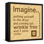 Imagine-Lauren Gibbons-Framed Stretched Canvas