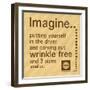 Imagine-Lauren Gibbons-Framed Art Print