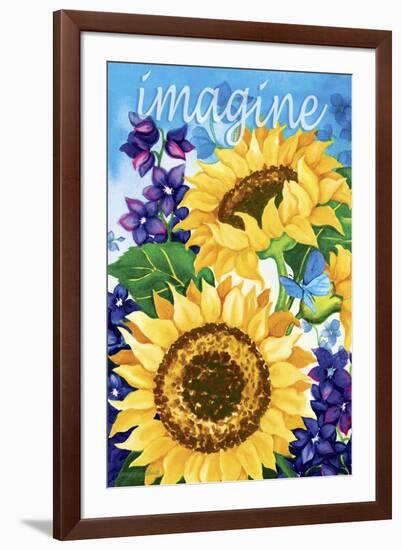 Imagine-Laurie Korsgaden-Framed Giclee Print