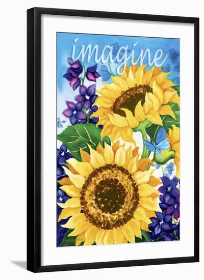 Imagine-Laurie Korsgaden-Framed Giclee Print