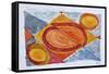 Imagining the sun on a rainy day.-Richard Lawrence-Framed Stretched Canvas