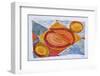 Imagining the sun on a rainy day.-Richard Lawrence-Framed Photographic Print