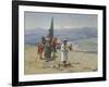 Imam Shamil in the Caucasus-Richard Karl Sommer-Framed Giclee Print