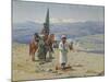 Imam Shamil in the Caucasus-Richard Karl Sommer-Mounted Giclee Print