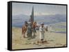 Imam Shamil in the Caucasus-Richard Karl Sommer-Framed Stretched Canvas