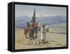 Imam Shamil in the Caucasus-Richard Karl Sommer-Framed Stretched Canvas