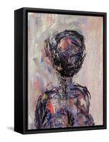 Iman, Left Hand Panel of Diptych, 2000-Stephen Finer-Framed Stretched Canvas