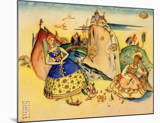 Imatra, 1917-Wassily Kandinsky-Mounted Giclee Print