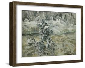 Imatra in Wintertime, 1893-Akseli Gallen-Kallela-Framed Giclee Print