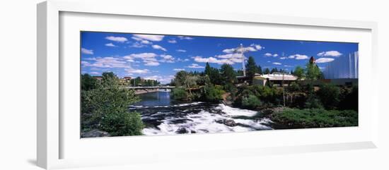 Imax Theater with Spokane Falls, Spokane, Washington State, USA-null-Framed Photographic Print