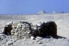 Step Pyramid (Behind Palms) of King Djoser (Zozer), Saqqara, Egypt, 3rd Dynasty, C2600 Bc-Imhotep-Photographic Print