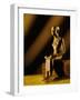 Imhotep Statue, Egypt-Kenneth Garrett-Framed Photographic Print