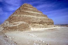 View from the Left of Step Pyramid of King Djoser (Zozer), Saqqara, Egypt, 3rd Dynasty, C2600 Bc-Imhotep-Photographic Print