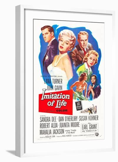 IMITATION OF LIFE-null-Framed Art Print