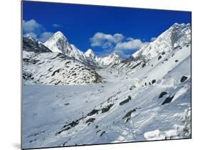 Imja Khola Valley, Nepal, Asia-David Poole-Mounted Photographic Print