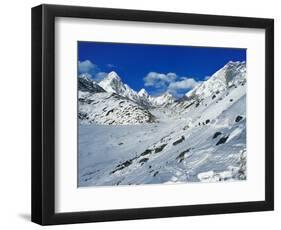 Imja Khola Valley, Nepal, Asia-David Poole-Framed Photographic Print