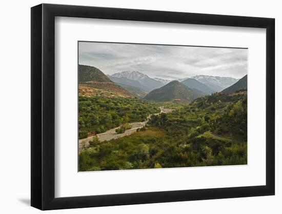 Imlil Valley and Toubkal Mountains, High Atlas, Morocco, North Africa, Africa-Jochen Schlenker-Framed Photographic Print