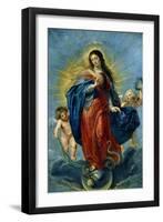 Immaculate Conception, 1627-Peter Paul Rubens-Framed Giclee Print