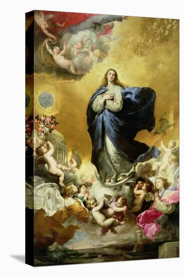 Immaculate Conception, 1635-Jusepe de Ribera-Stretched Canvas