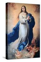 Immaculate Conception, 1665-1670-Bartolomé Esteban Murillo-Stretched Canvas