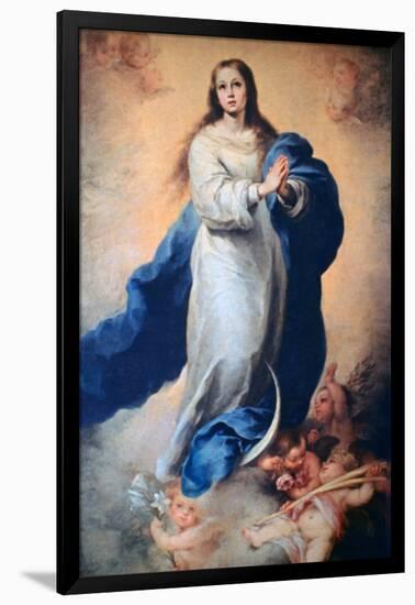 Immaculate Conception, 1665-1670-Bartolomé Esteban Murillo-Framed Giclee Print