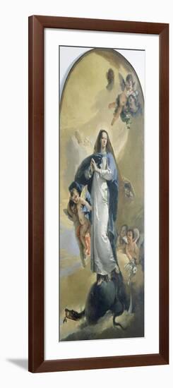 Immaculate Conception, 1734-1736-Giovanni Battista Tiepolo-Framed Giclee Print