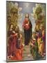 Immaculate Conception and Six Saints-Piero di Cosimo-Mounted Giclee Print
