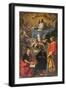 Immaculate Conception and Sts. John the Evangelist-il Pesarese-Framed Giclee Print