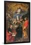 Immaculate Conception and Sts. John the Evangelist-il Pesarese-Framed Giclee Print