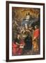Immaculate Conception and Sts. John the Evangelist-il Pesarese-Framed Giclee Print