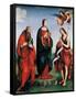 Immaculate Conception Appears to St. Anne-Francia Raibolini-Framed Stretched Canvas