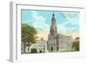 Immaculate Conception Church, Terre Haute, Indiana-null-Framed Art Print