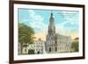Immaculate Conception Church, Terre Haute, Indiana-null-Framed Art Print
