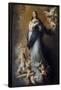 Immaculate Conception of the Choir, "the Girl". Oil on canvas. Sevilla, Museo de Bellas Artes-BARTOLOME ESTEBAN MURILLO-Framed Poster