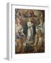 Immaculate Conception, with St. Joseph and St. Nicholas-Cesare Fracanzano-Framed Giclee Print