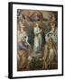 Immaculate Conception, with St. Joseph and St. Nicholas-Cesare Fracanzano-Framed Giclee Print