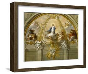 Immaculate Conception-Placido Costanzi-Framed Art Print