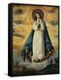 Immaculate Conception-Francisco de Zurbarán-Framed Stretched Canvas