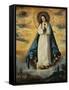 Immaculate Conception-Francisco de Zurbarán-Framed Stretched Canvas