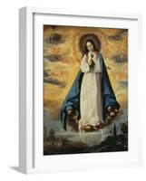 Immaculate Conception-Francisco de Zurbarán-Framed Premium Giclee Print