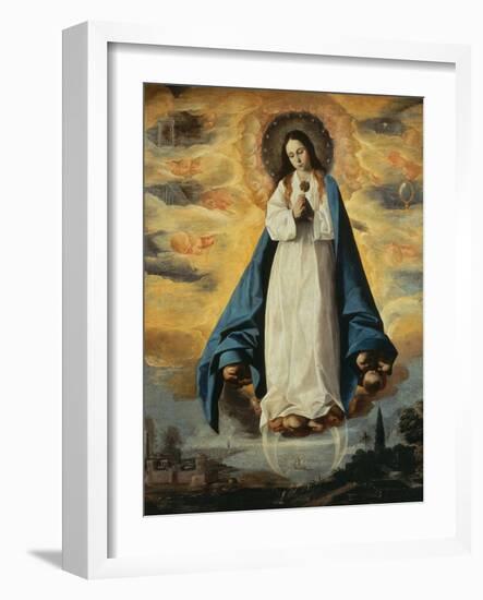 Immaculate Conception-Francisco de Zurbarán-Framed Premium Giclee Print