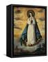 Immaculate Conception-Francisco de Zurbarán-Framed Stretched Canvas