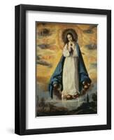 Immaculate Conception-Francisco de Zurbarán-Framed Giclee Print